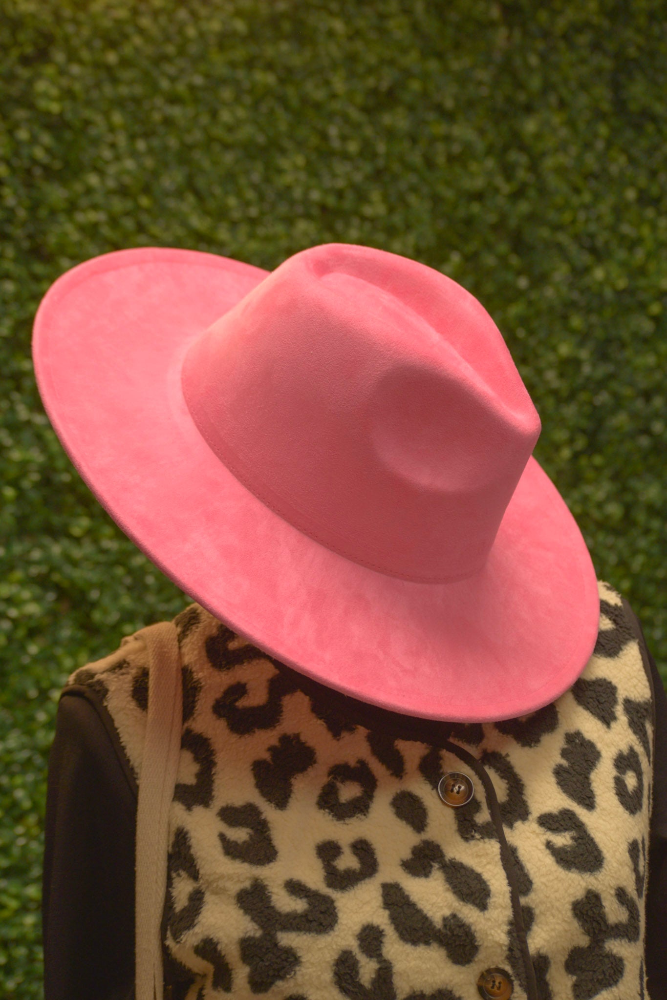 Pink Felt Hat