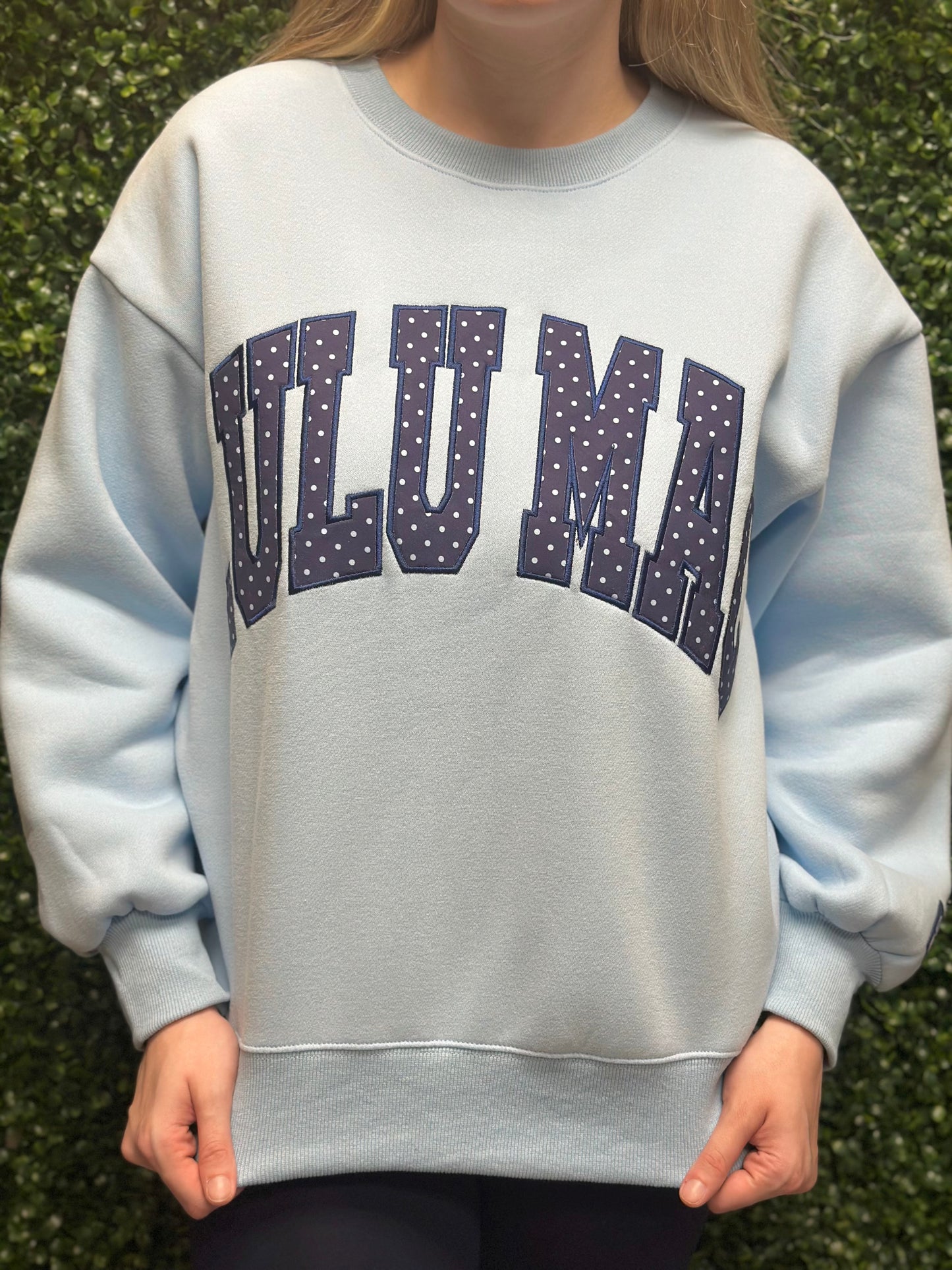 Lulu Mac Embroidered Sweatshirt
