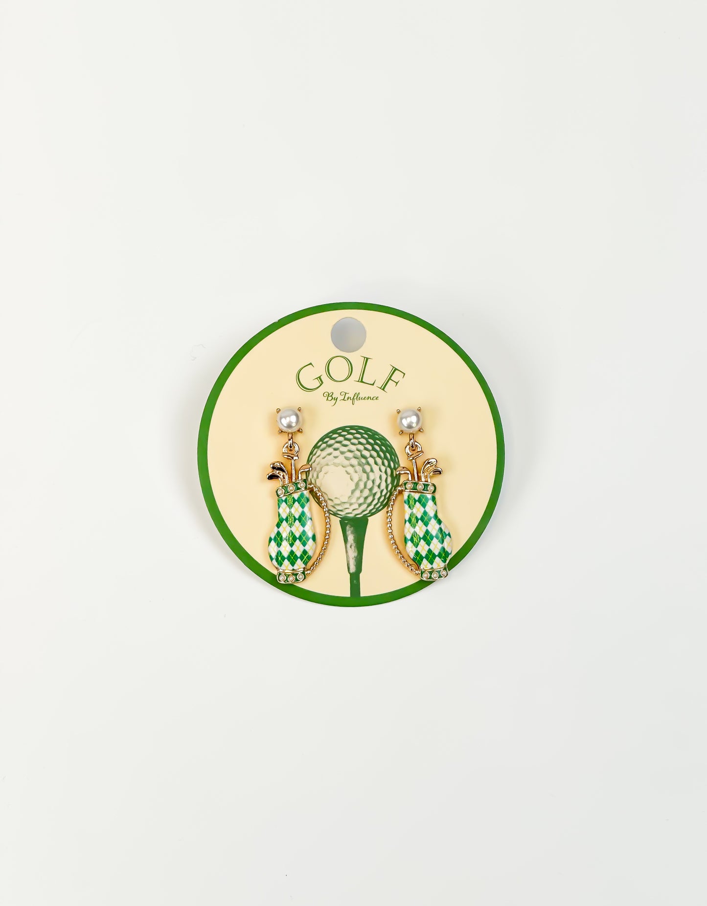 Caddy Babe Golf Bag Earrings