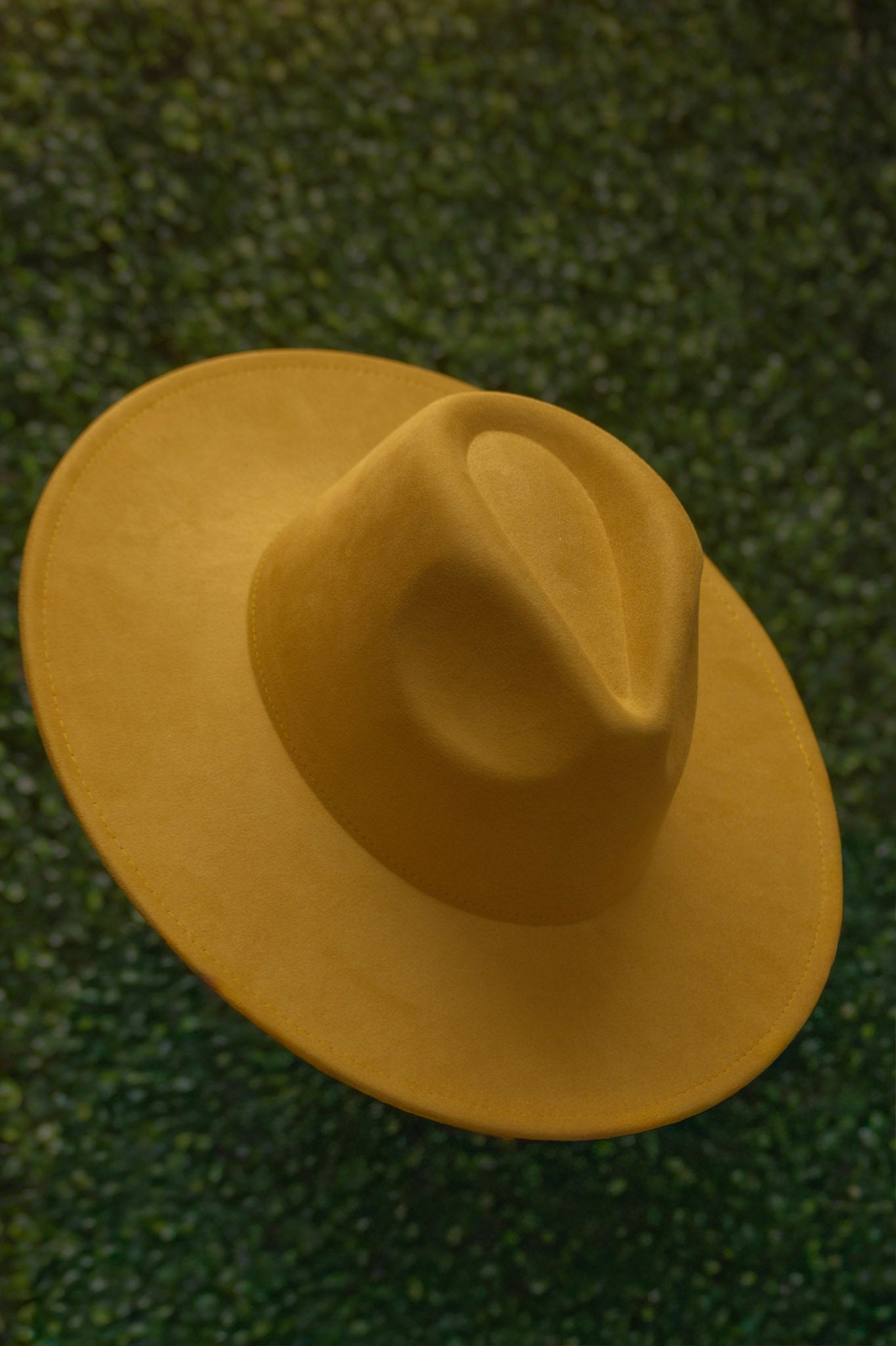 Yellow Felt Hat
