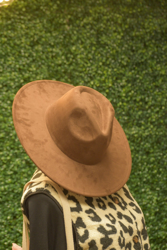 Brown Felt Hat