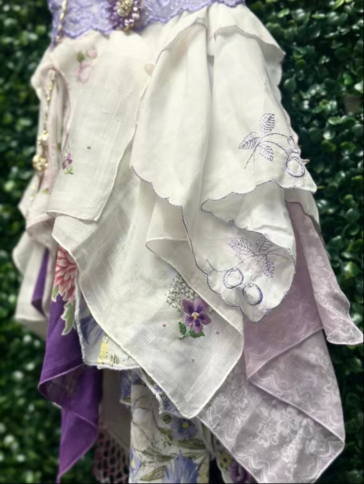 Purple Floral Crossbody Snagbag by Karyn