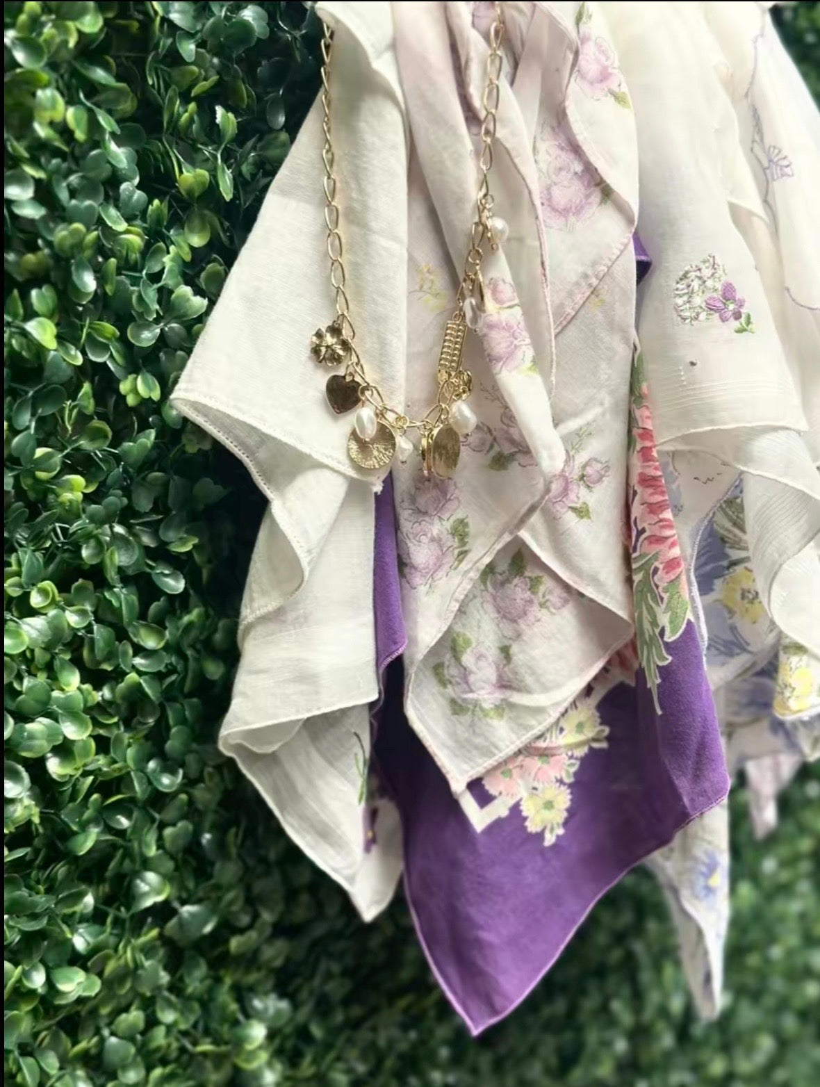 Purple Floral Crossbody Snagbag by Karyn