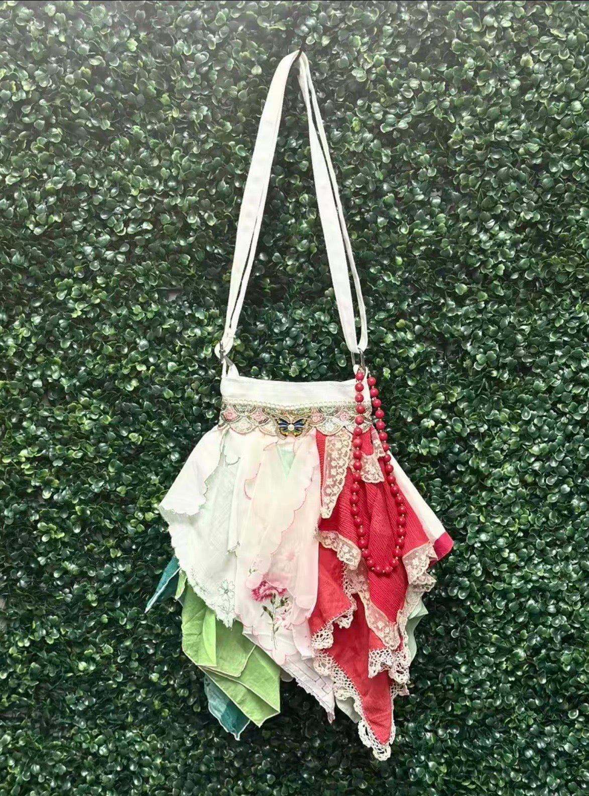 Watermelon Butterfly Crossbody Snagbag by Karyn