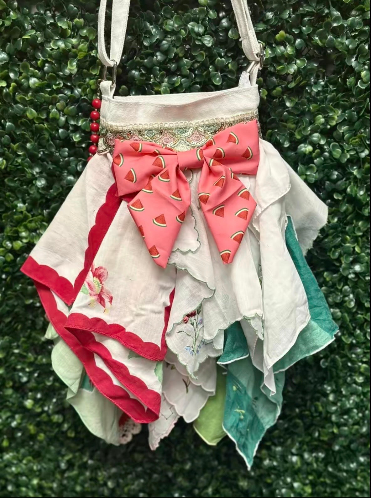 Watermelon Butterfly Crossbody Snagbag by Karyn
