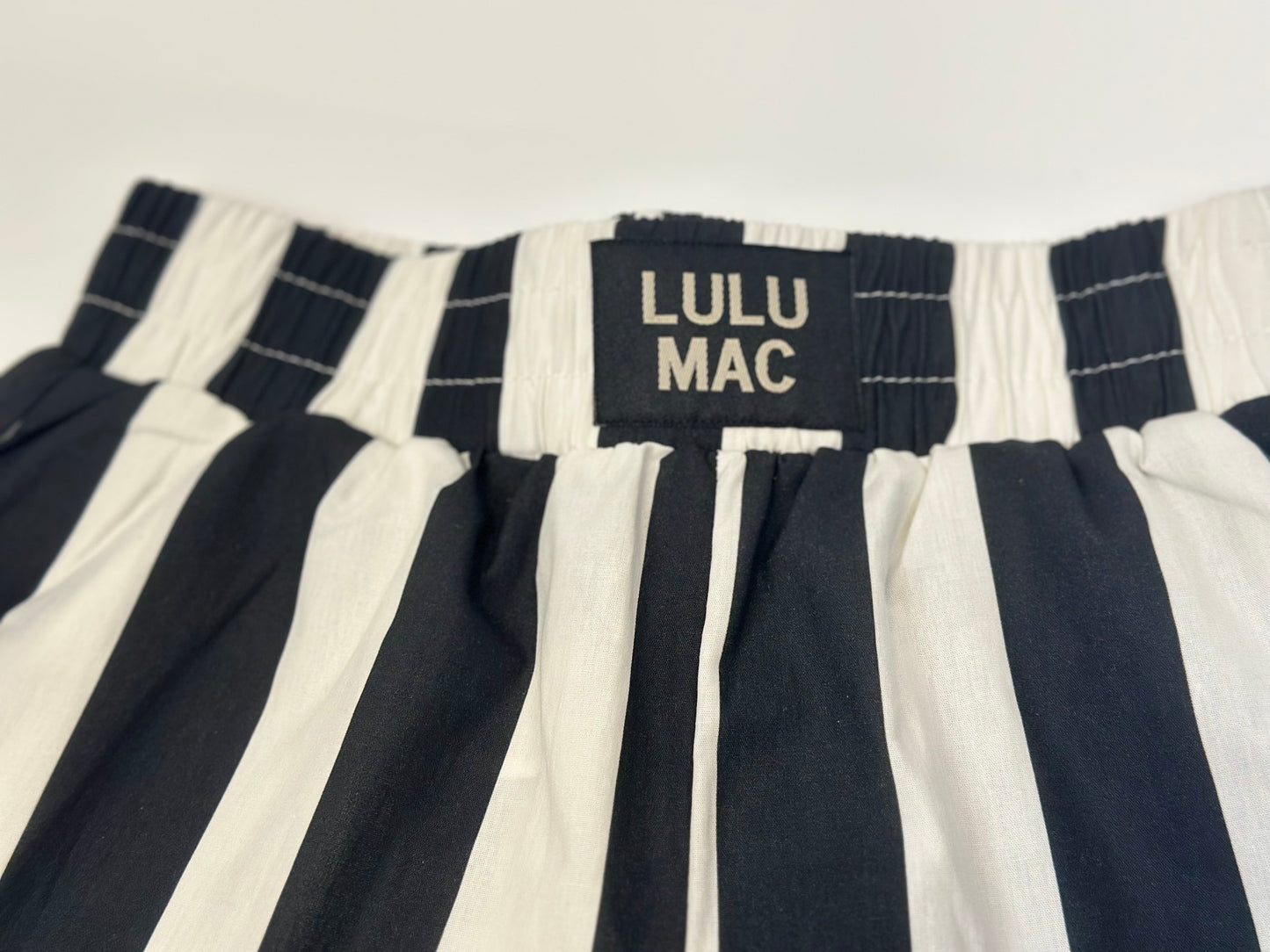 Lulu Mac Striped Darby Shorts