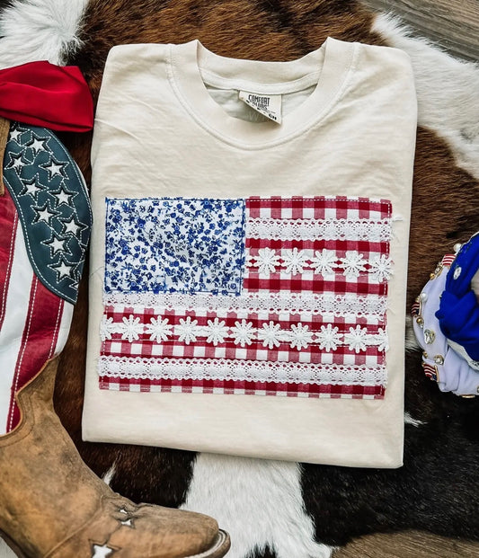 American Flag Tee