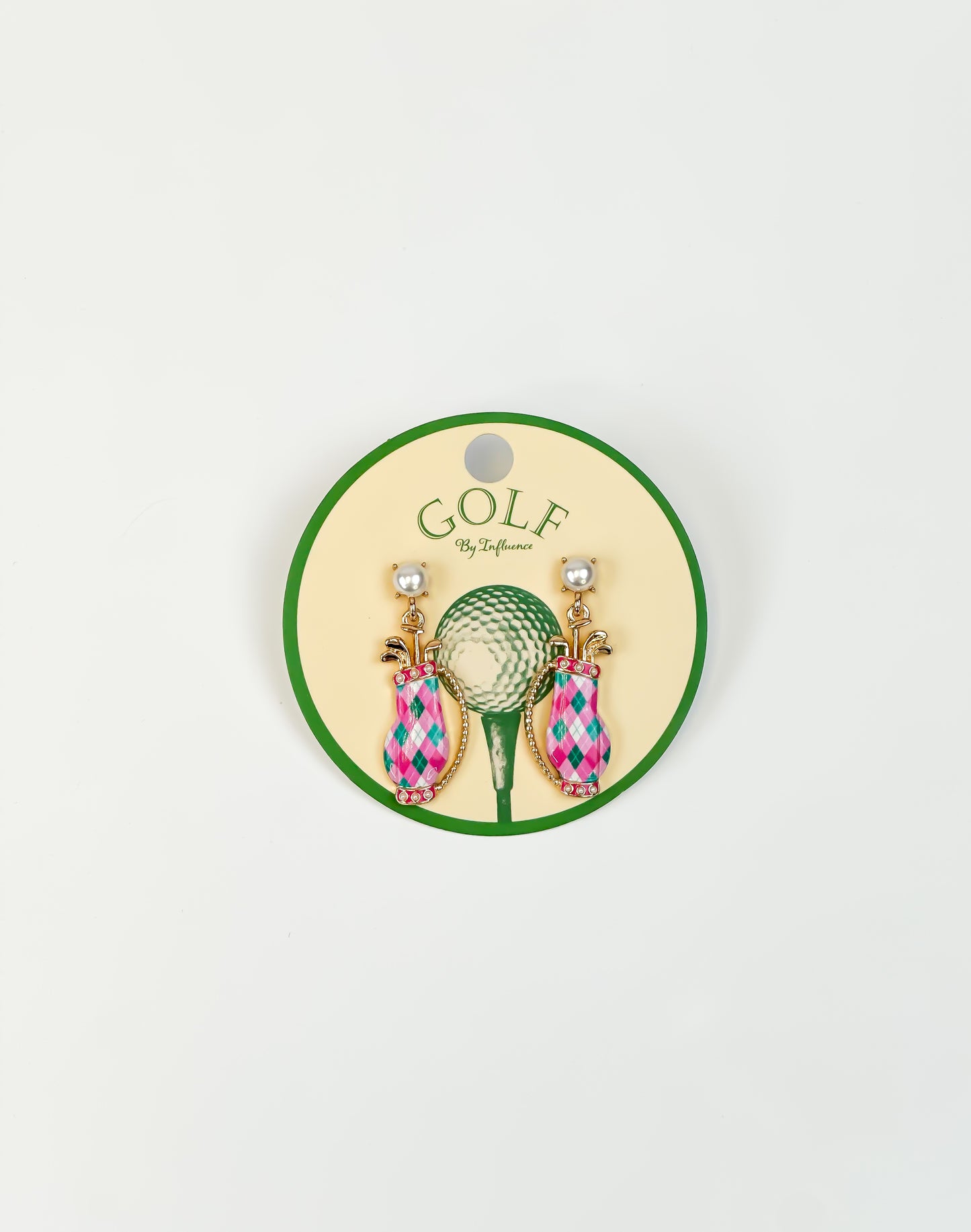 Caddy Babe Golf Bag Earrings