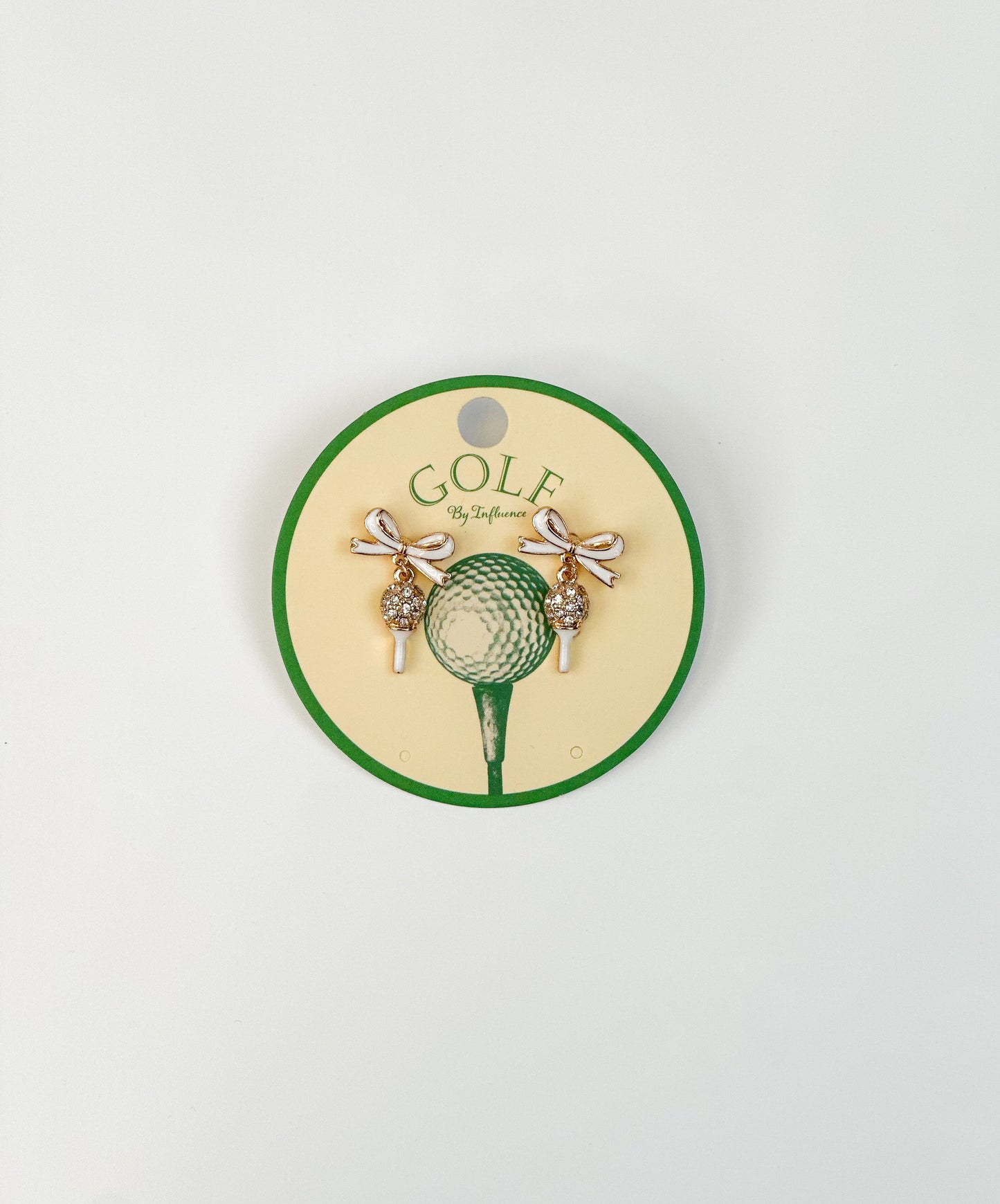 Country Club Chic Golf Earrings