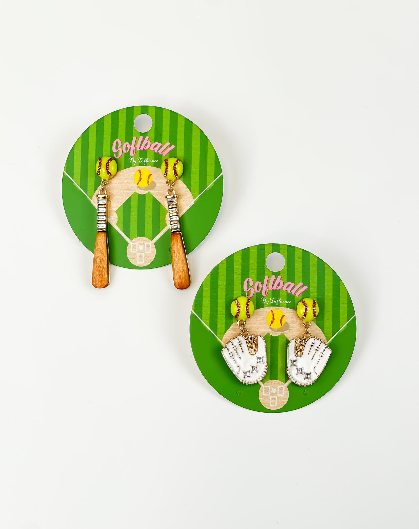 Home Run Honey Softball Earrings