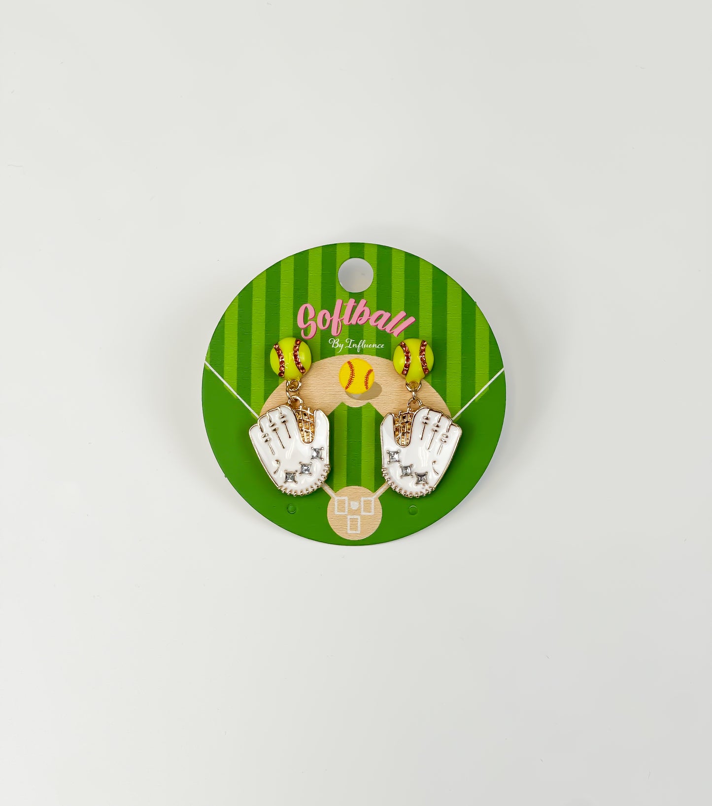 Home Run Honey Softball Earrings