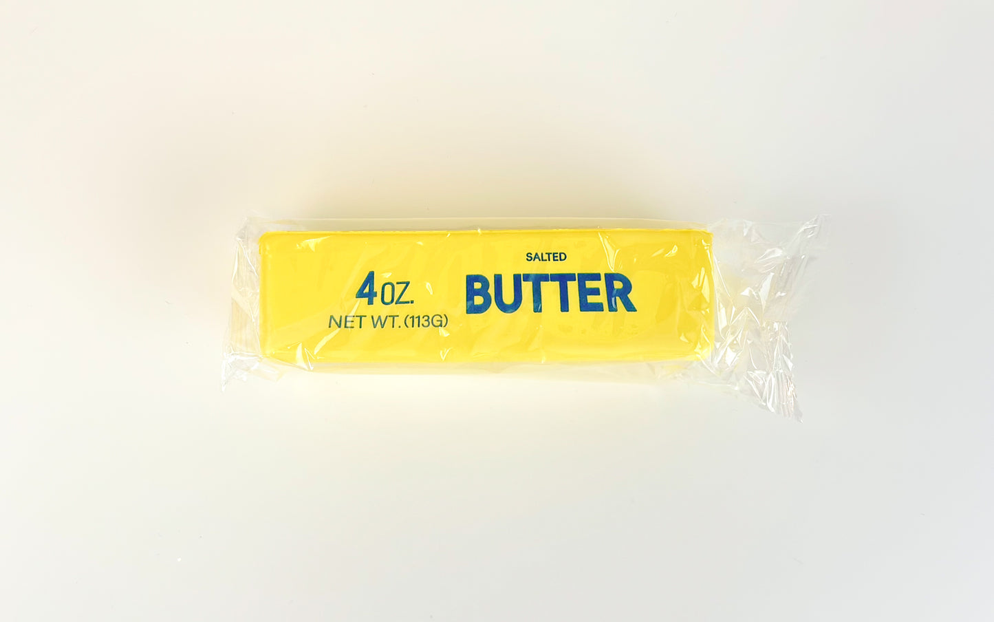 "4oz" Salted Butter Slow Rise Squishy Toy