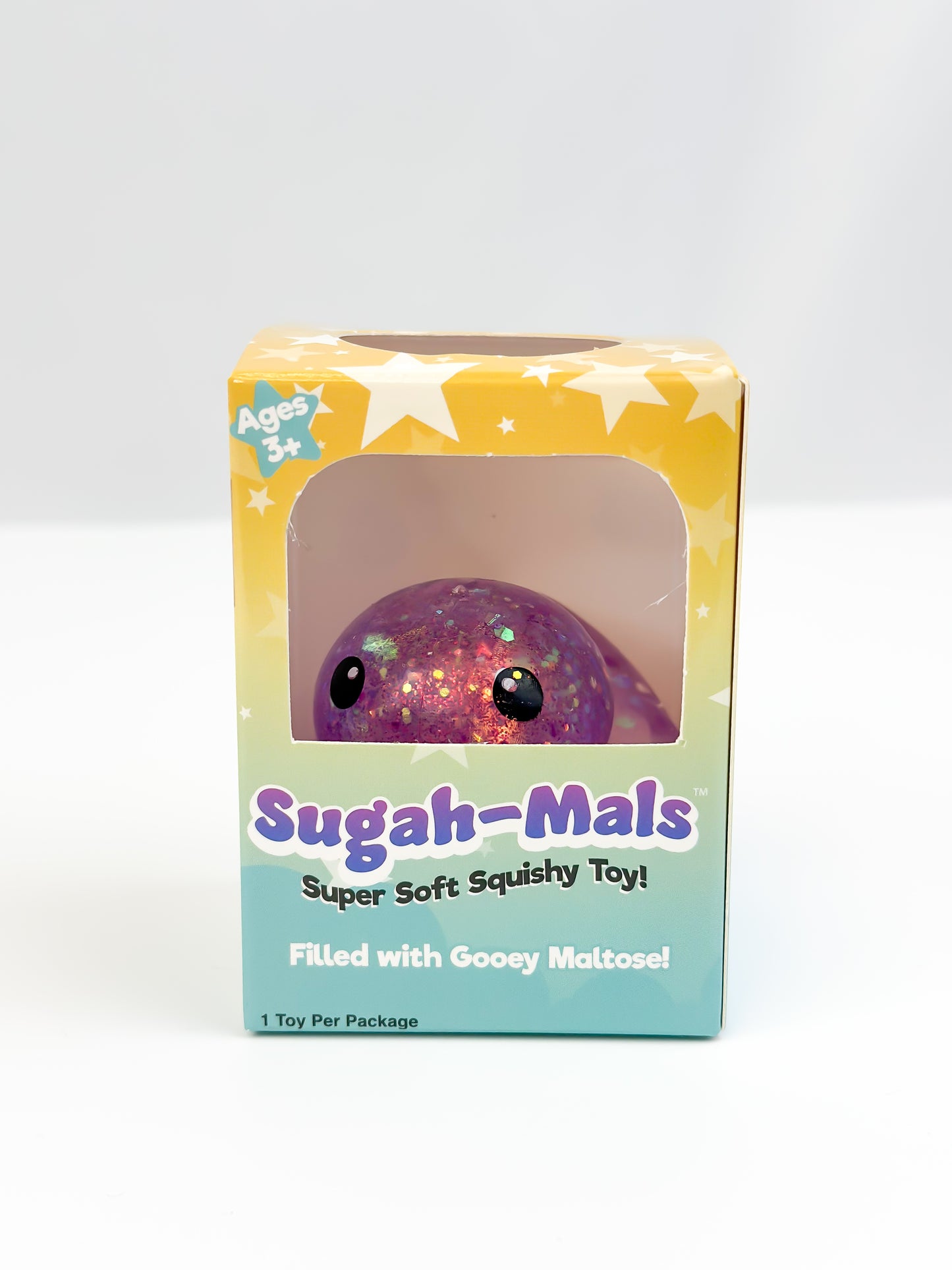 Sugah-Mals Glitter Duck Squishy Stress Relief Toy