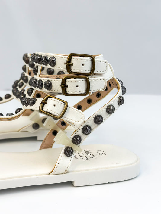 Oasis Society Dome Stud Sandals