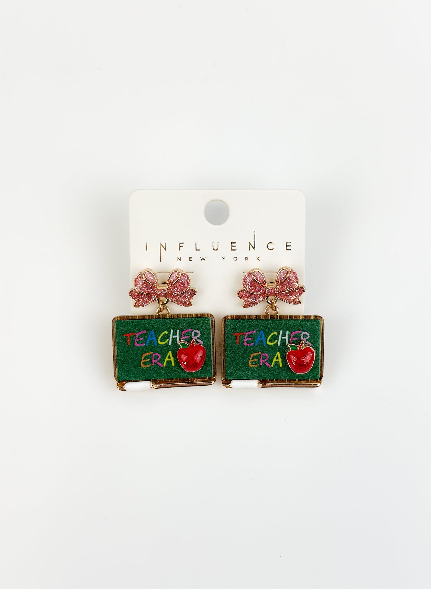 Back-To-School Earrings by Influence New York-Hypoallergenic-Each Set Sold Separately
