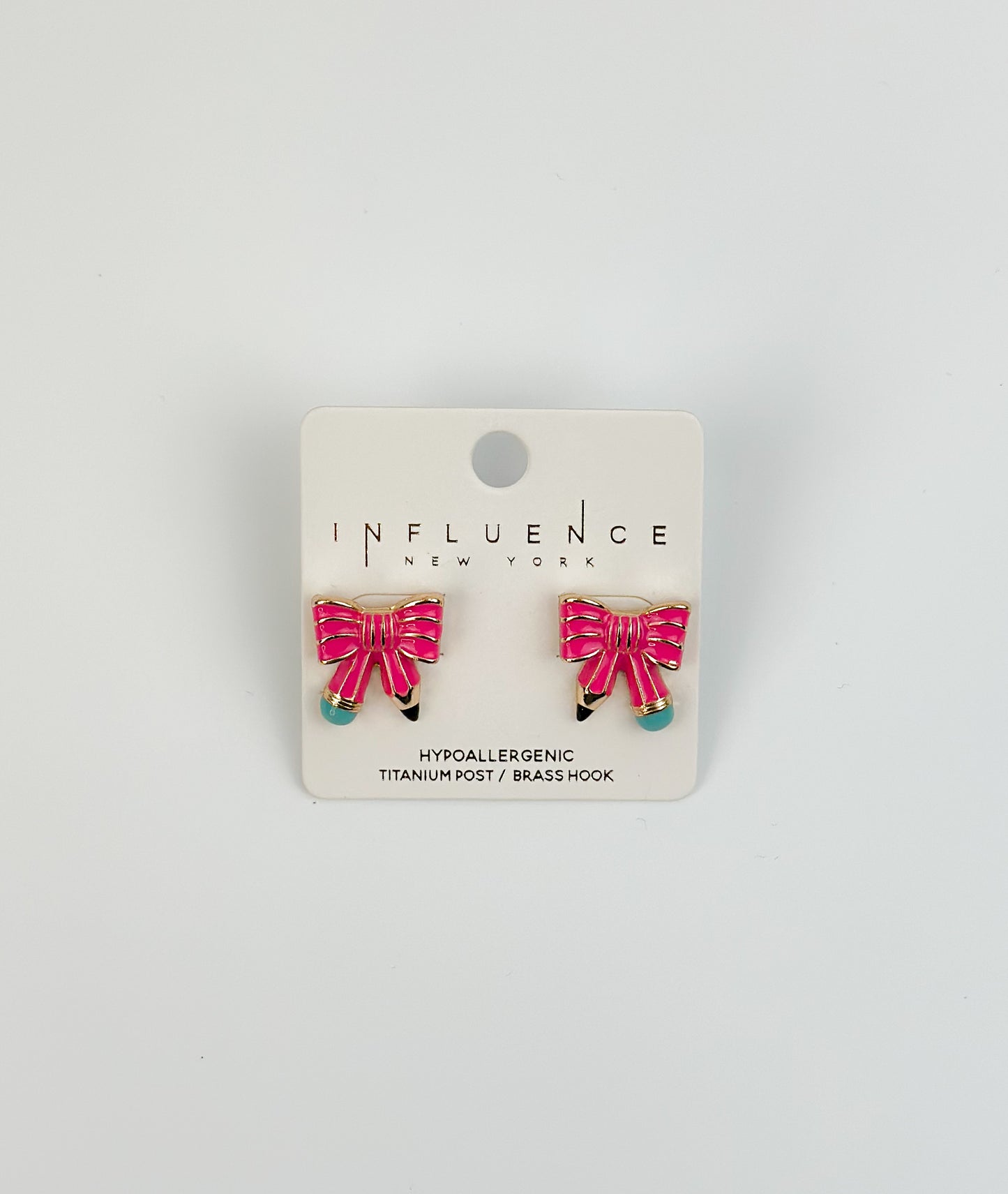 Back-To-School Earrings by Influence New York-Hypoallergenic-Each Set Sold Separately