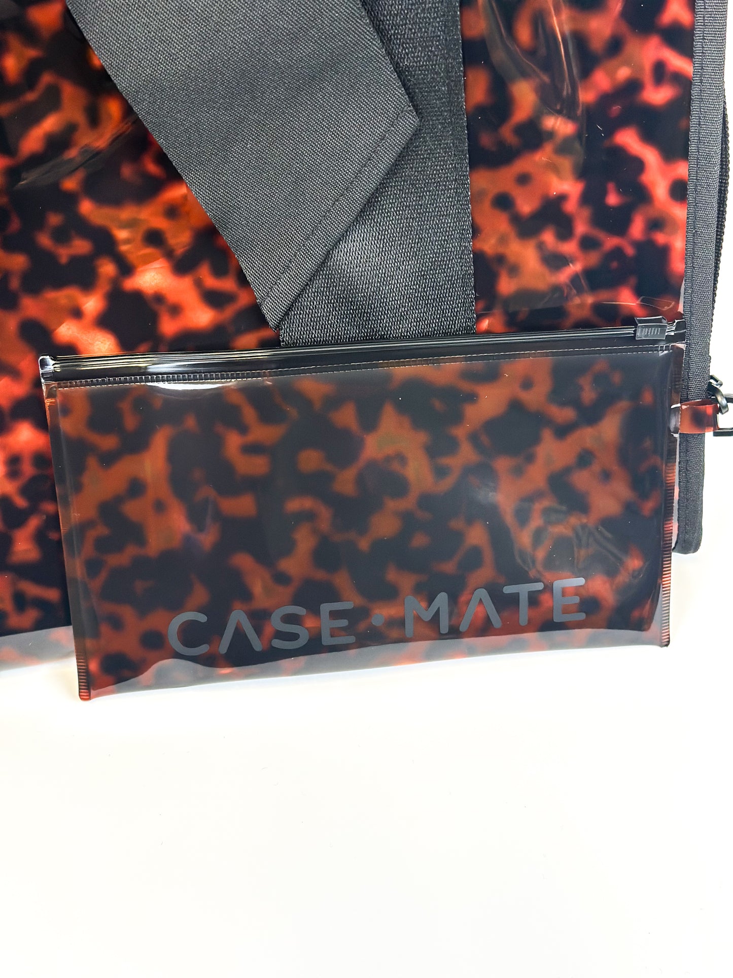 Case Mate Tortoiseshell Bow Jelly Tote