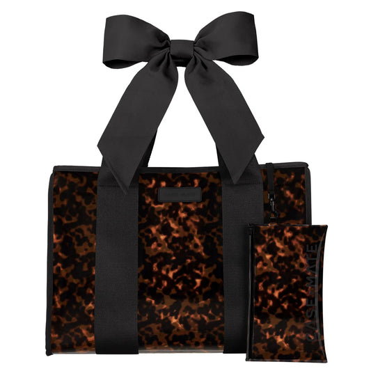 Case Mate Tortoiseshell Bow Jelly Tote