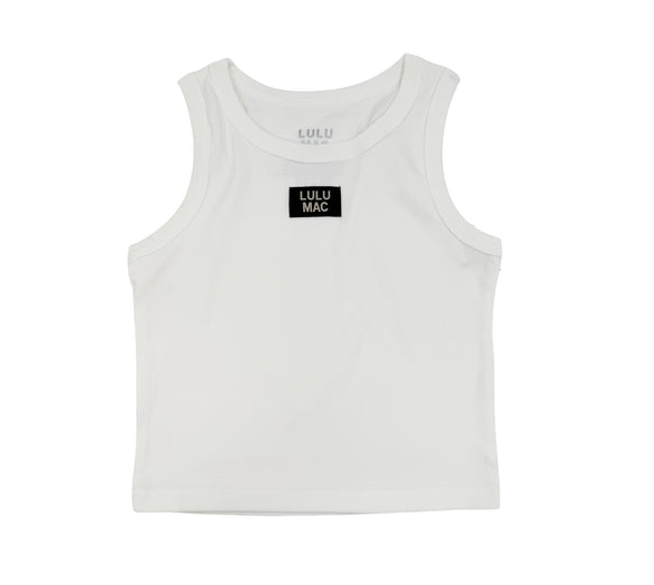 Lulu Mac Solid Every Day Ribbed Logo Tank Top